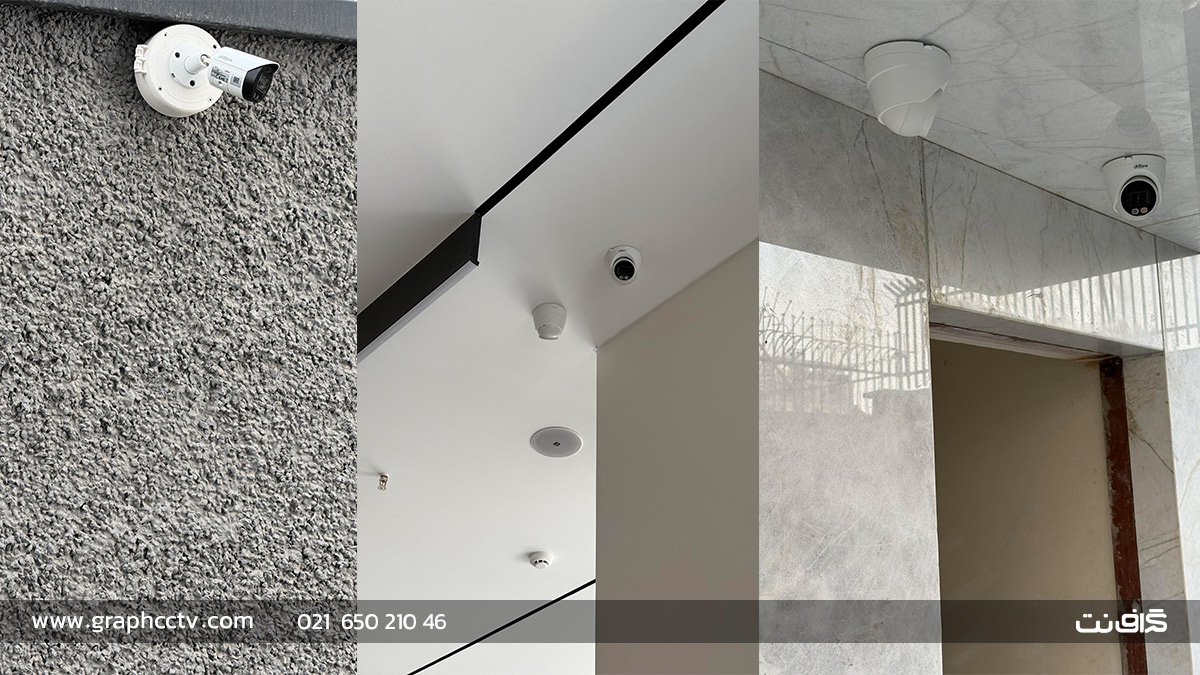 پروژه نصب دوربین هوشمند داهوا در برج Noba سعادت آباد