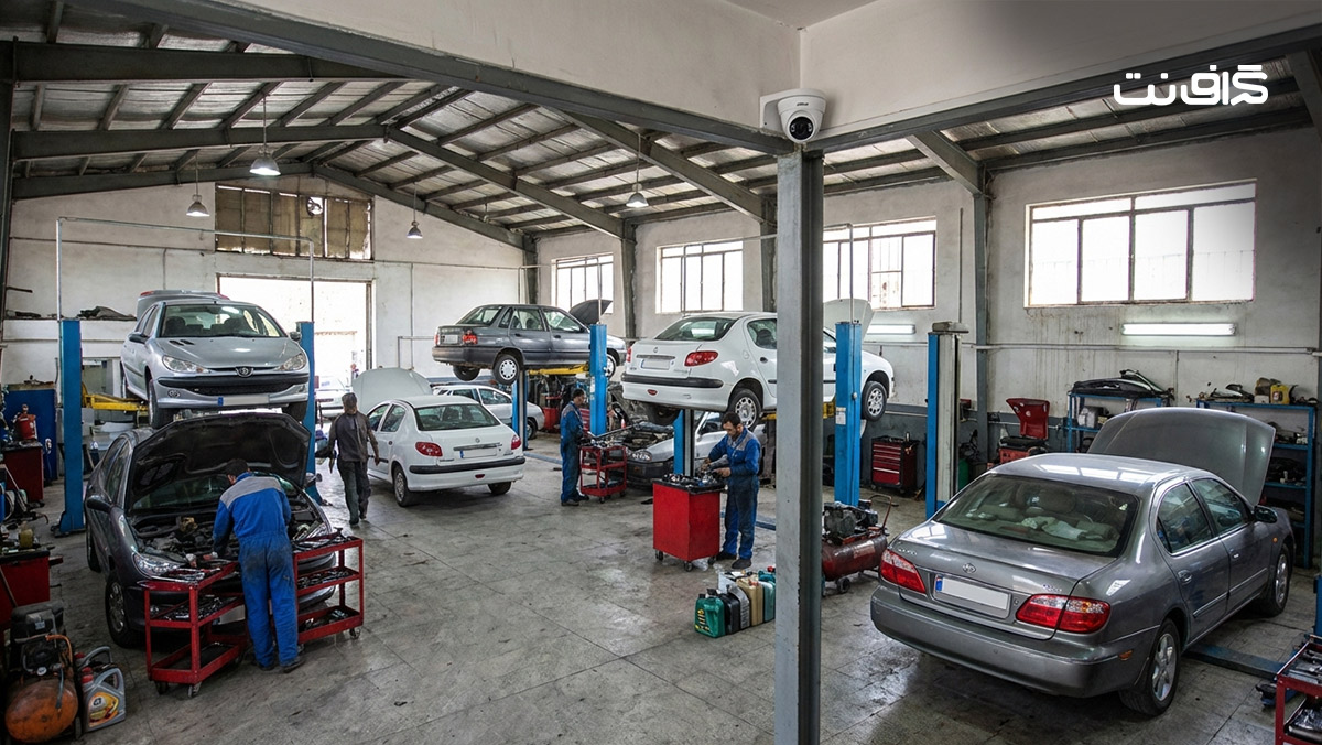 راهنمای نصب دوربین مداربسته داهوا در تعمیرگاه‌های خودرو (پایان سرقت و ادعای مشتری)