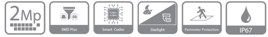 مشخصات دوربین DH-IPC-HDBW3241EP-AS در یک فریم