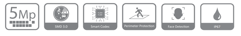 مشخصات دوربین DH-IPC-HDW4541EM-S در یک فریم