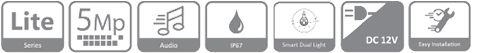 مشخصات دوربین DH-HAC-HDW1500CLQ-IL-A در یک فریم